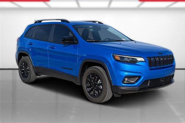Blue 2023 Jeep Cherokee Altitude Lux, Image 0
